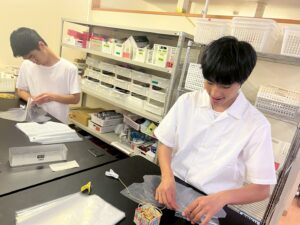 みらせんで、好きな作業